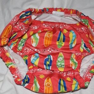 baby diaper swim shorts